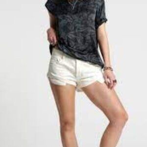 One Teaspoon off white bandits size 25